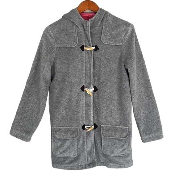 Lands' End Other - Lands End Kids Hooded Zip Up Toggle Buttons‎ Duffle Style Jacket Coat